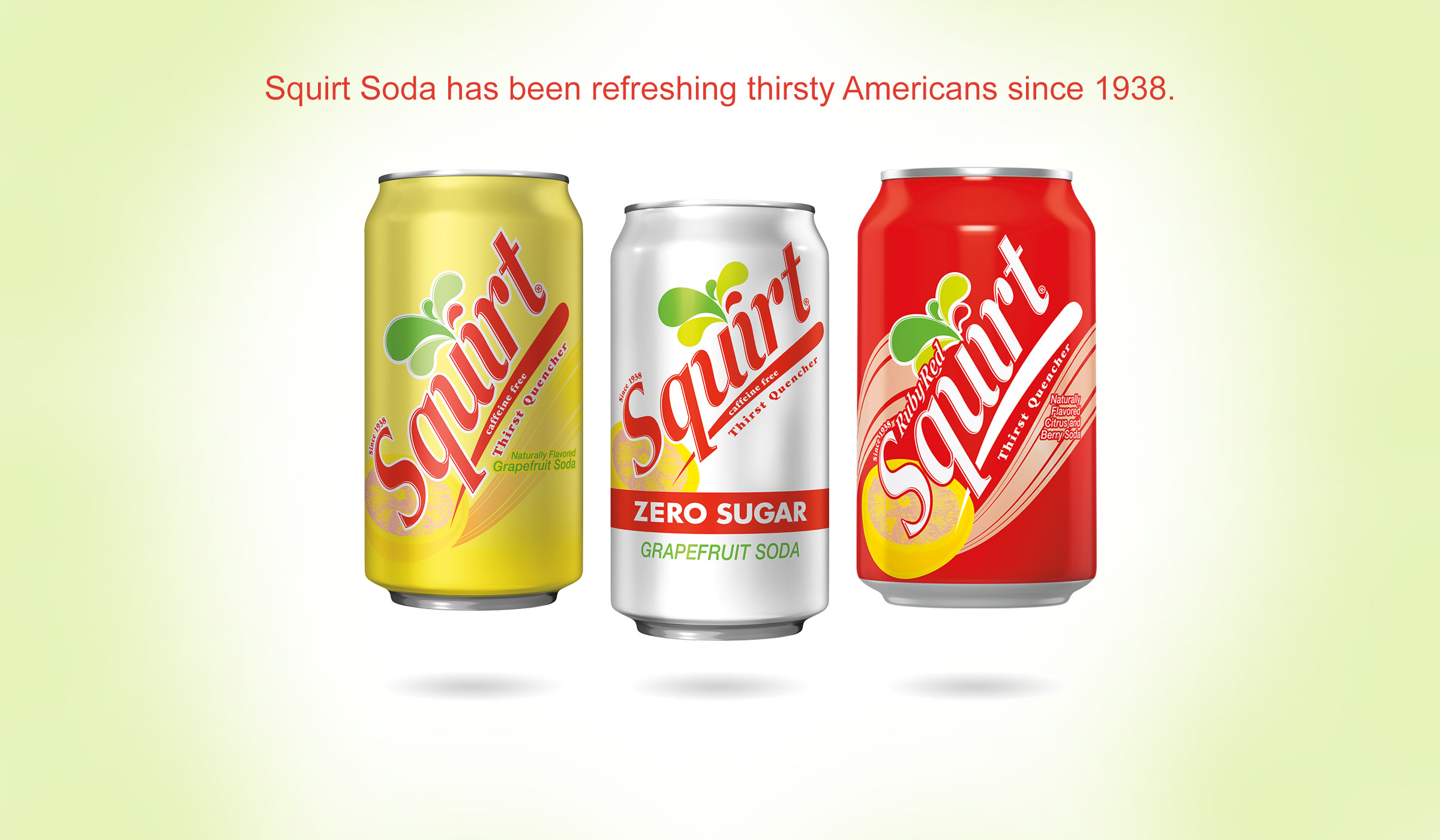 Squirt Soda has been refreshing thirsty Americans since 1938